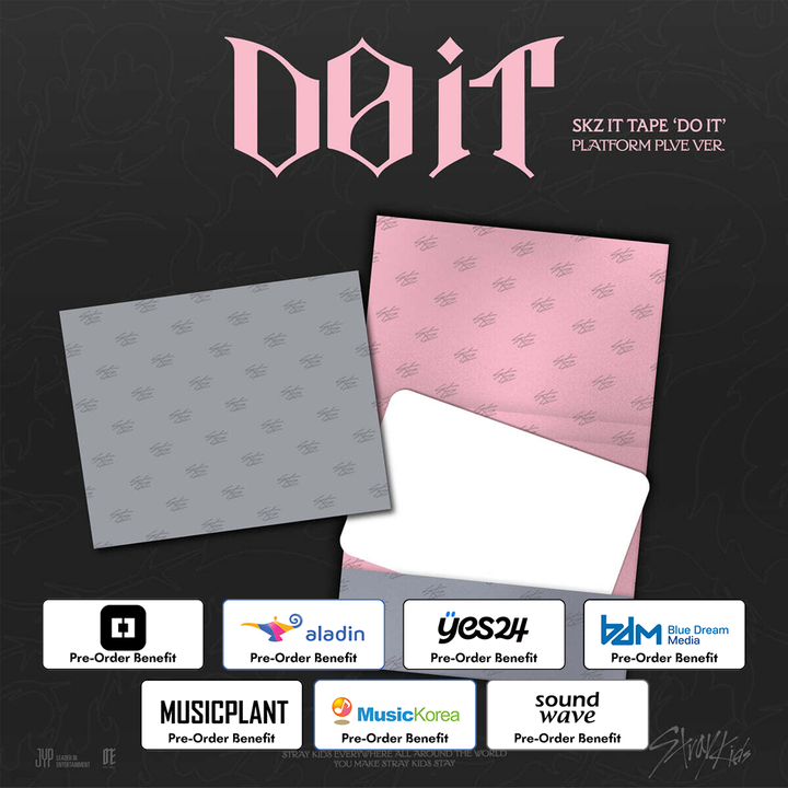 **[Pre-Order] Stray Kids -SKZ IT TAPE ‘DO IT’ +Pre -Order Benefit (PLATFORM PLVE VER.)