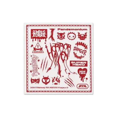 [Pre-Order] P1Harmony - FAN MEETING [P1uspace H：Horror Haven] (BANDANA)