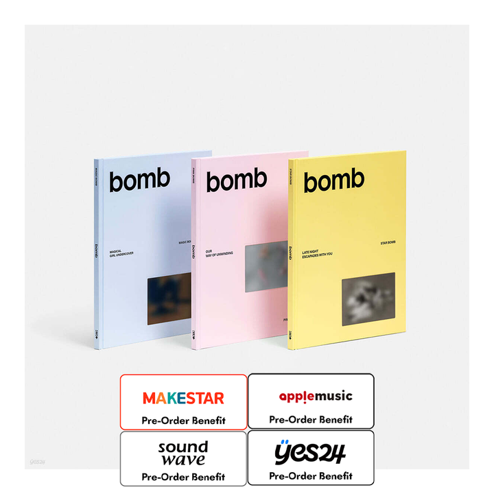 **[Pre-Order] ILLIT - Mini 3rd Album "Bomb" + Pre-Order Benefit  [Photobook ver.]