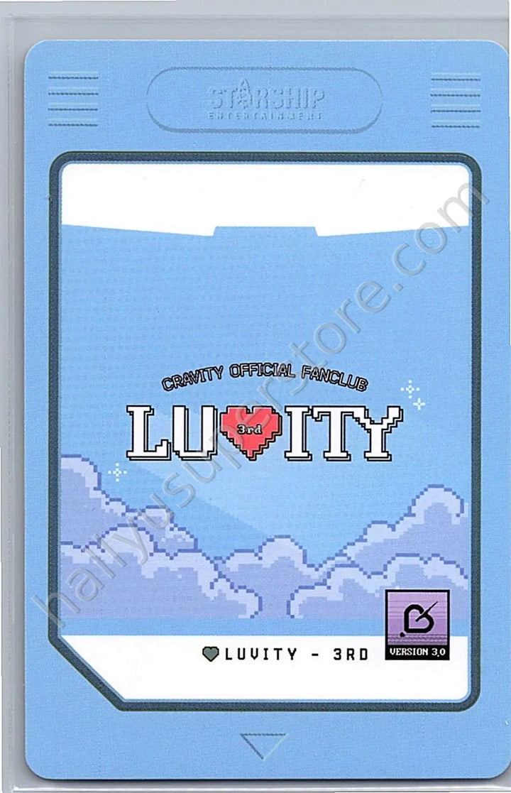 CRAVITY - Wonjin - LUVITY 3rd Generation Kit