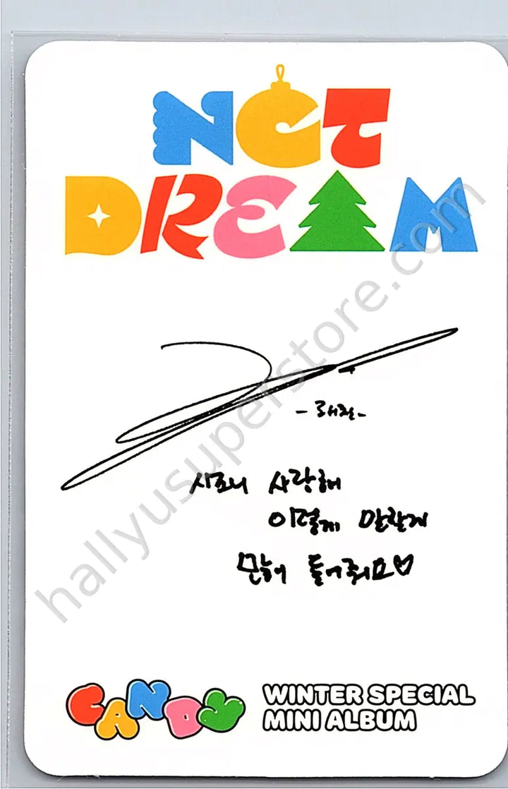 NCT DREAM - Haechan - Candy