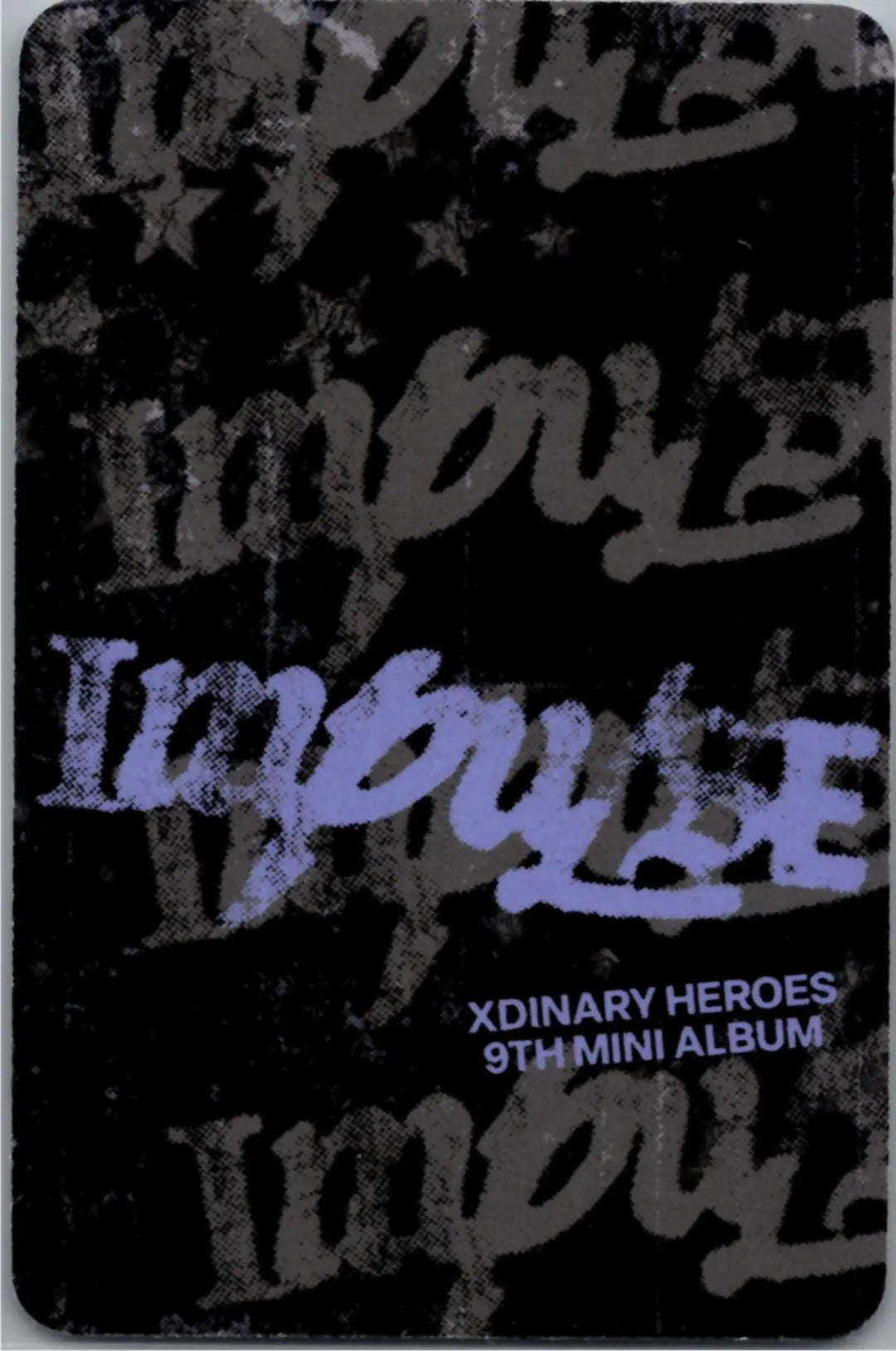 Xdinary Heroes "IMPULSE" - Official Photocard [26.10.13]
