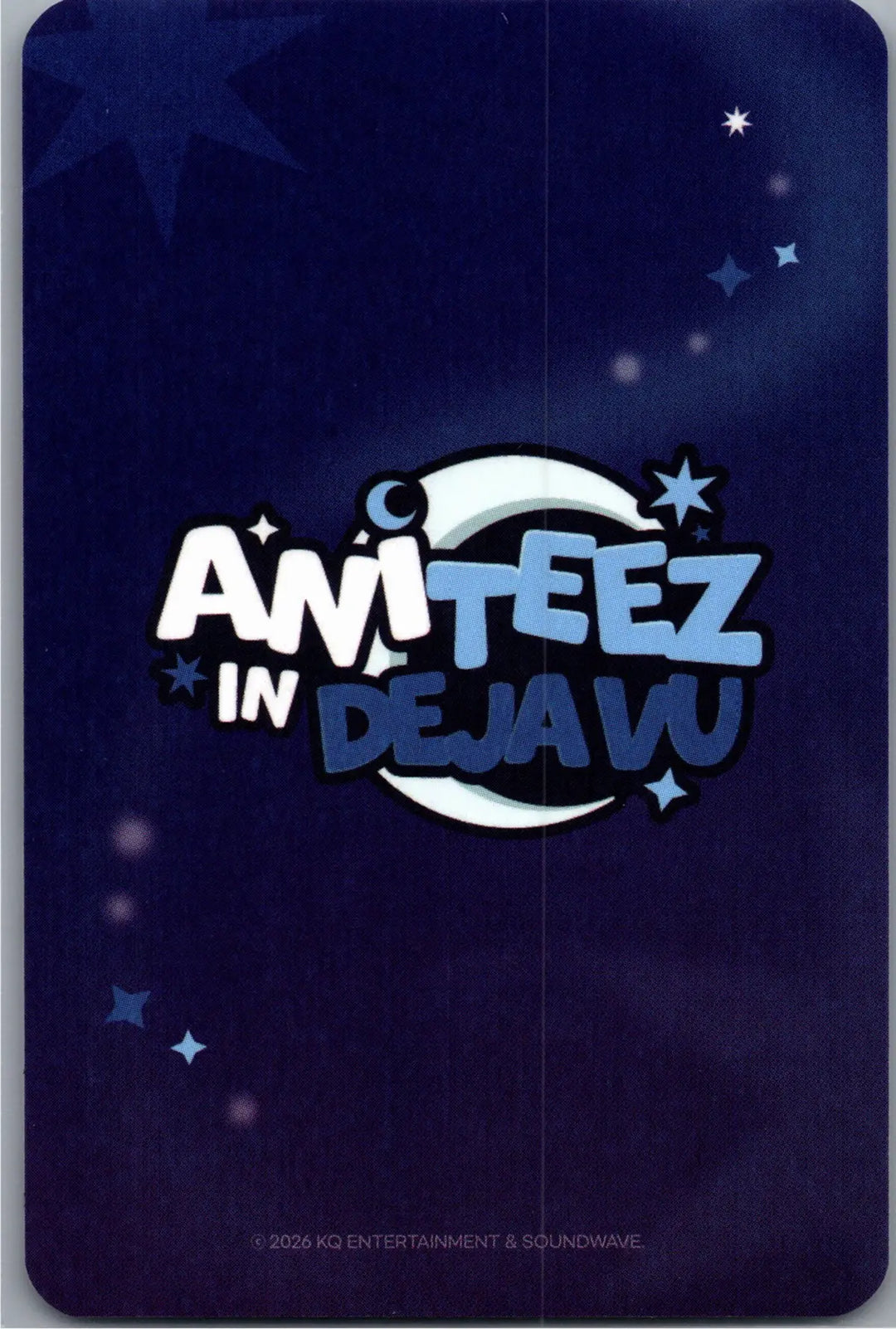 ATEEZ "ANITEEZ IN Deja Vu" - ATEEZ X ANITEEZ POP-Store Random Trading Photocard (MINGI,WOOYOUNG,JONGHO,UNIT) [26.08.21]