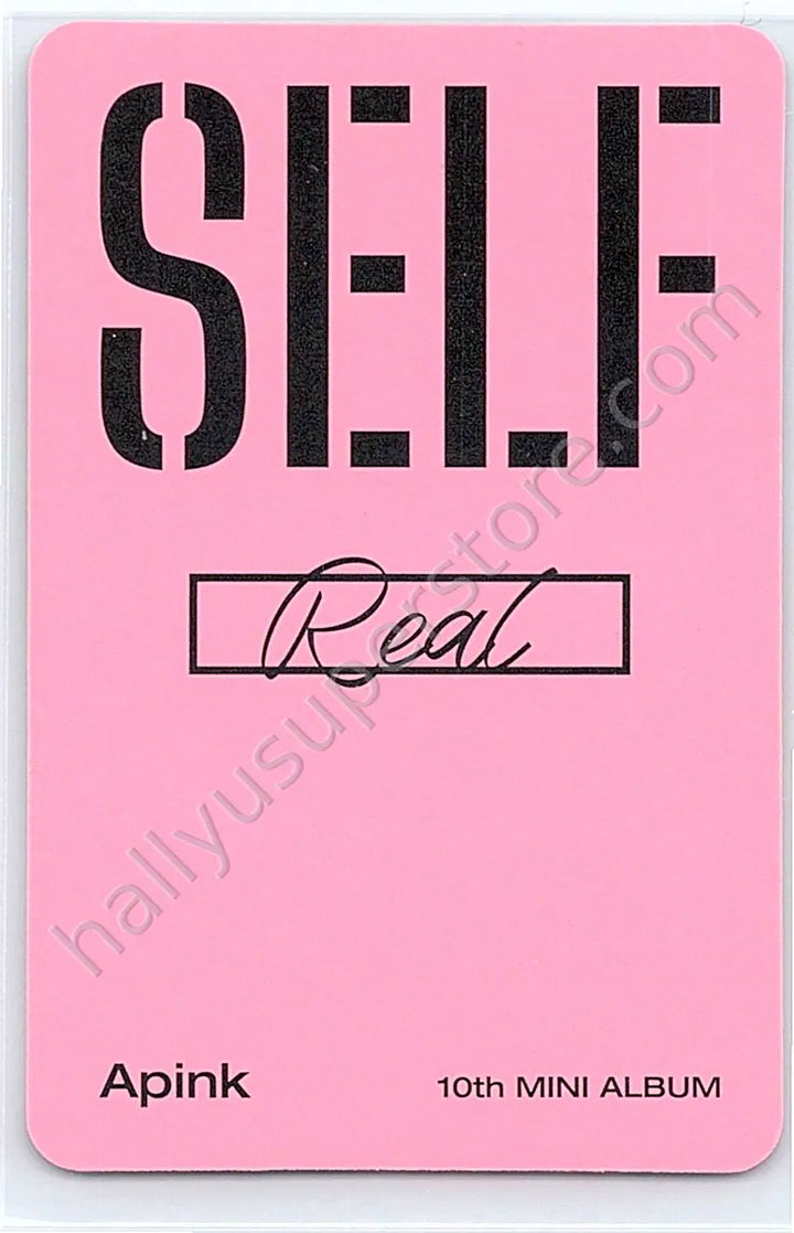 Apink - Chorong - Apink - Chorong - SELF Album album photocard real version