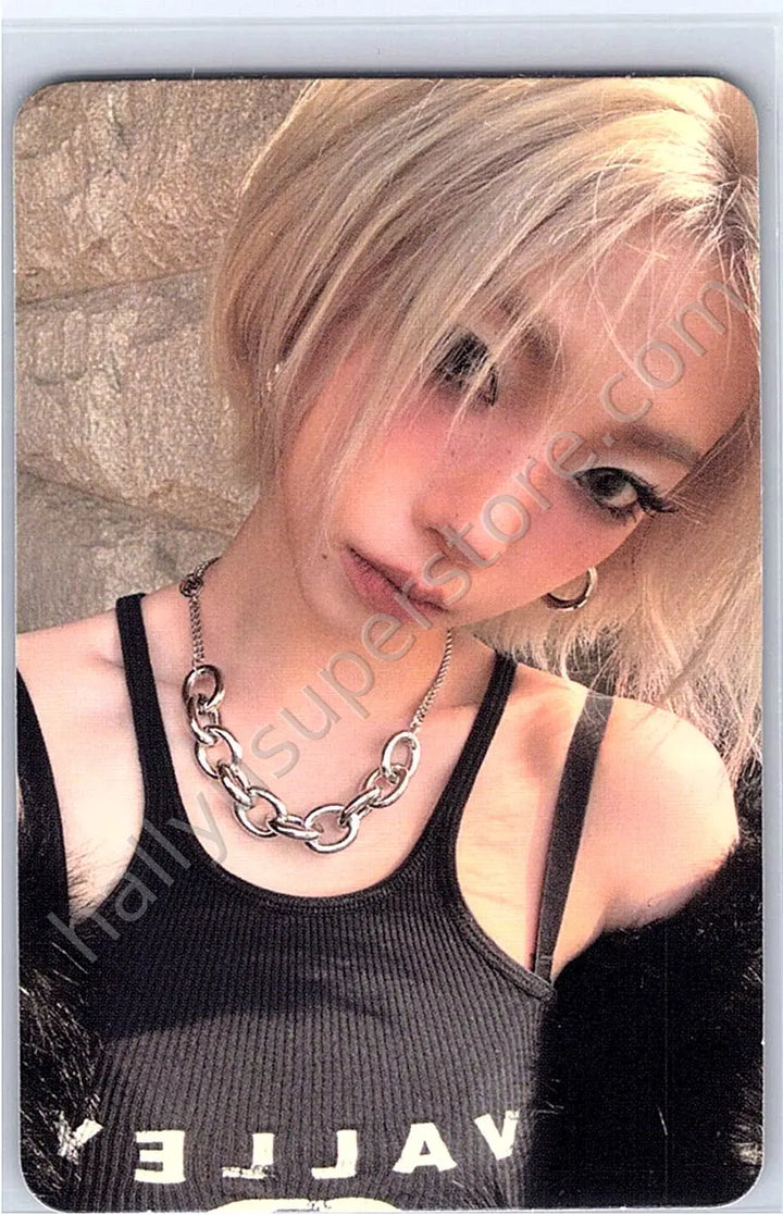 aespa - Karina - Dirty Work album photocard B version dirty case version