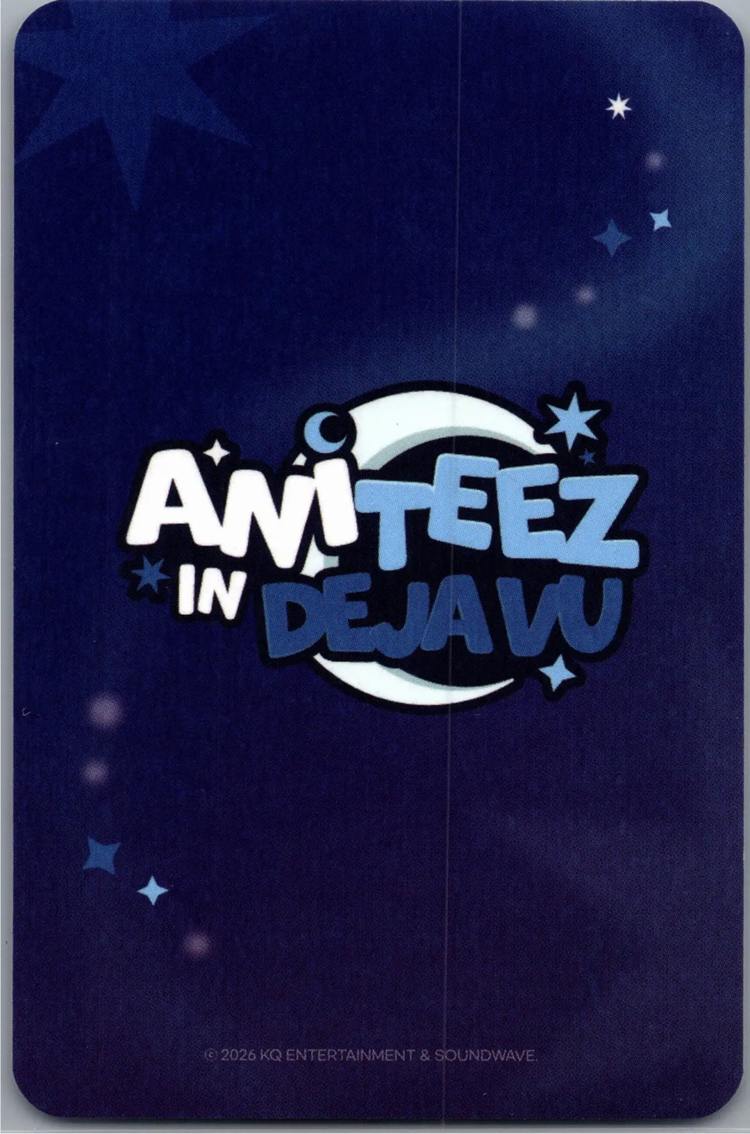 ATEEZ "ANITEEZ IN Deja Vu" - ATEEZ X ANITEEZ POP-Store Random Trading Photocard (MINGI,WOOYOUNG,JONGHO,UNIT) [26.08.21]