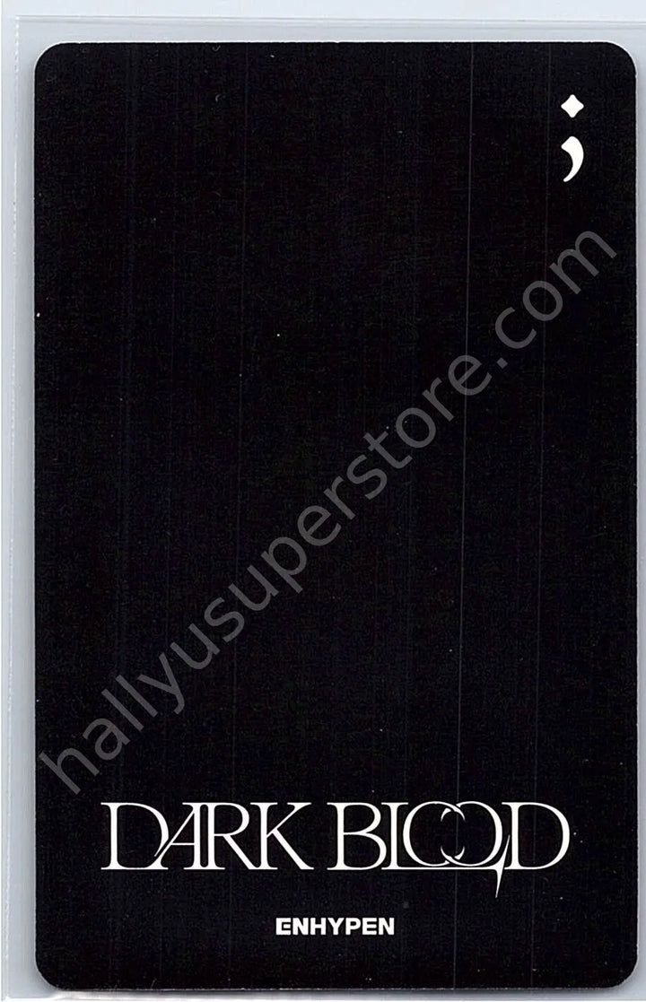 ENHYPEN - Jake - ENHYPEN - Heeseung - DARK BLOOD Album weverse album version photocard set concept photocard korean album album photocard