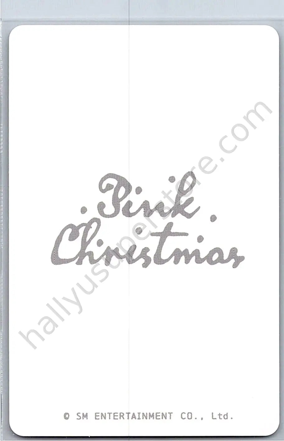 RIIZE  - Sohee - 2024 Pink Christmas merch photocard trading card