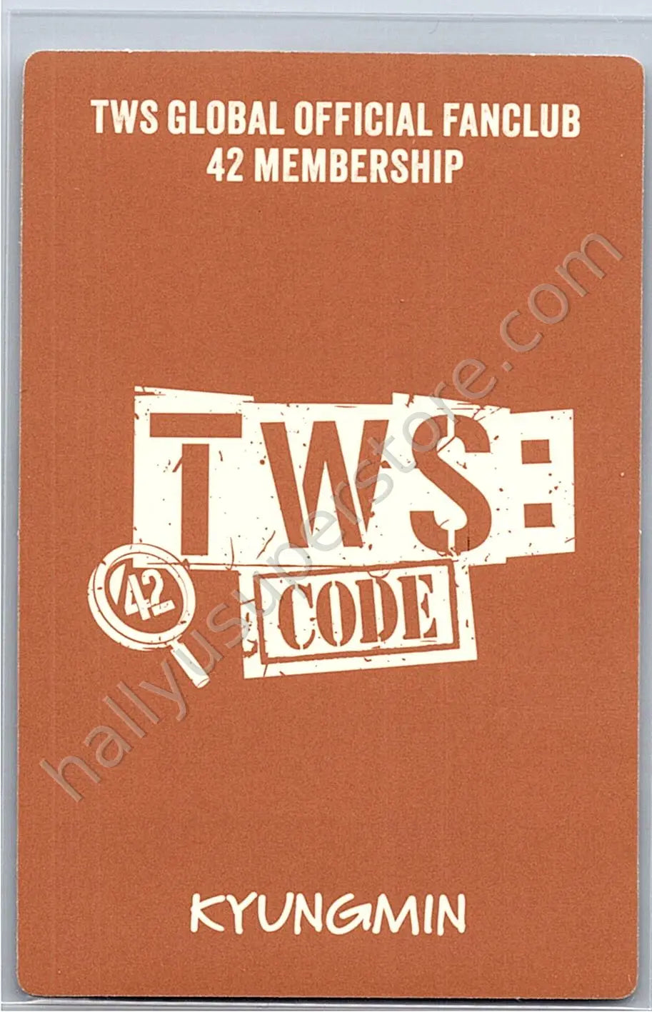 TWS - Kyungmin - 2025 42 Membership Kit - TWS: Code membership