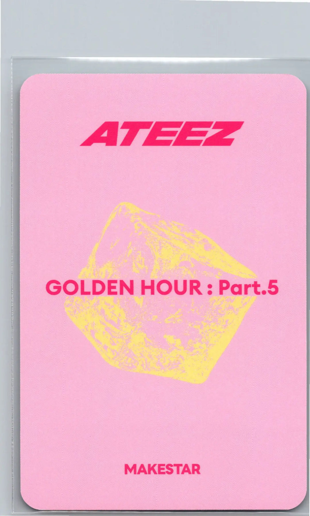 ATEEZ "GOLDEN HOUR : Part.5" - Makestar Lucky Draw Event Photocard [26.06.26]