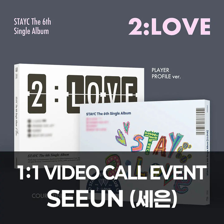 [Hallyu4U - Fansign] (8/2) AppleMusic - STAYC [2:LOVE] (1:1 Video Call Event)