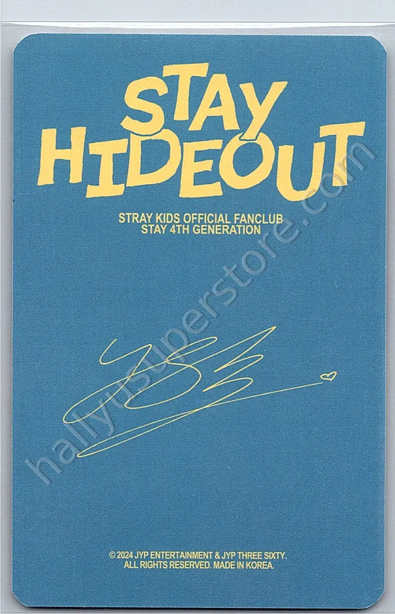 Stray Kids - Felix - 4th Generation Kit Official Fanclub STAY [STAY HIDEOUT]