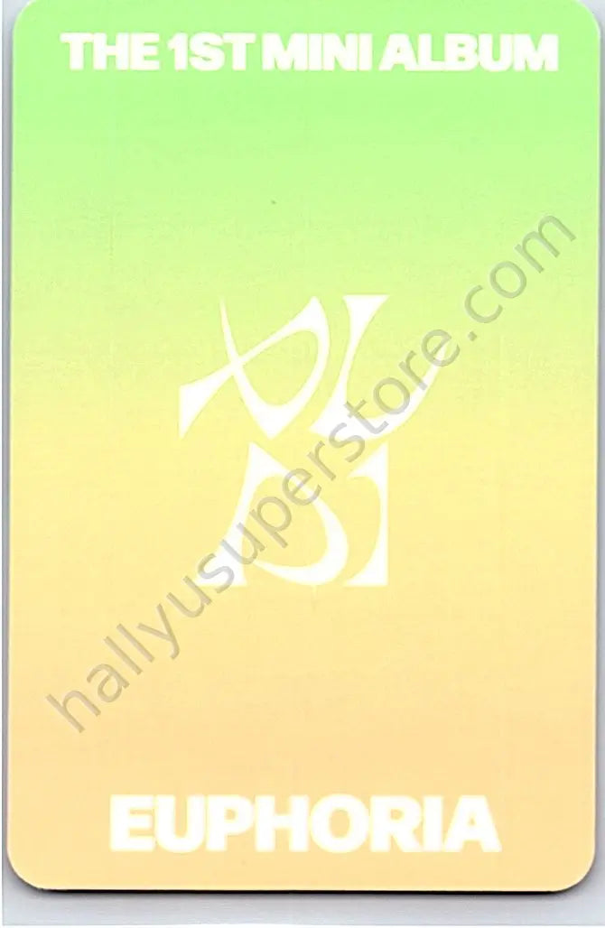 ALPHA DRIVE ONE - Xinlong - EUPHORIA jewel case version set benefit
