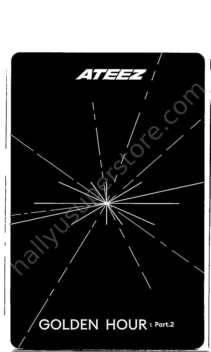ATEEZ - San - ATEEZ - San - Golden Hour : Part 2 Album album photocard digicode version version 5