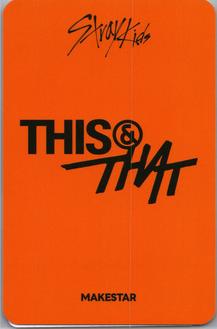 Stray Kids "THIS &amp; THAT" - Makestar Pre-Order Benefit Hologram Photocard [26.08.13]