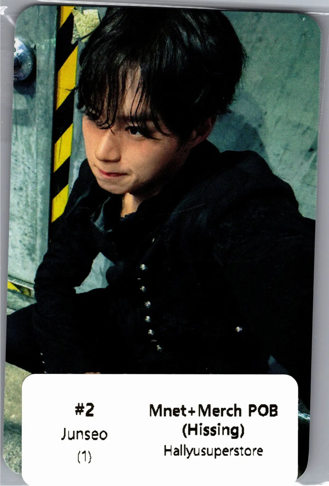 ALPHA DRIVE ONE "UNBREAKABLE : 少年BEAST" - Mnet Plus Merch Pre-Order Benefit Photocard (Hissing Ver.) [26.08.28]