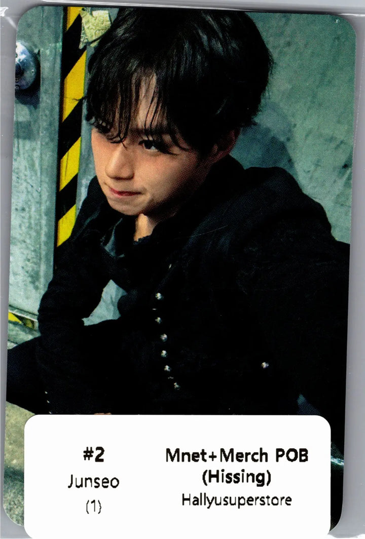 ALPHA DRIVE ONE "UNBREAKABLE : 少年BEAST" - Mnet Plus Merch Pre-Order Benefit Photocard (Hissing Ver.) [26.08.28]
