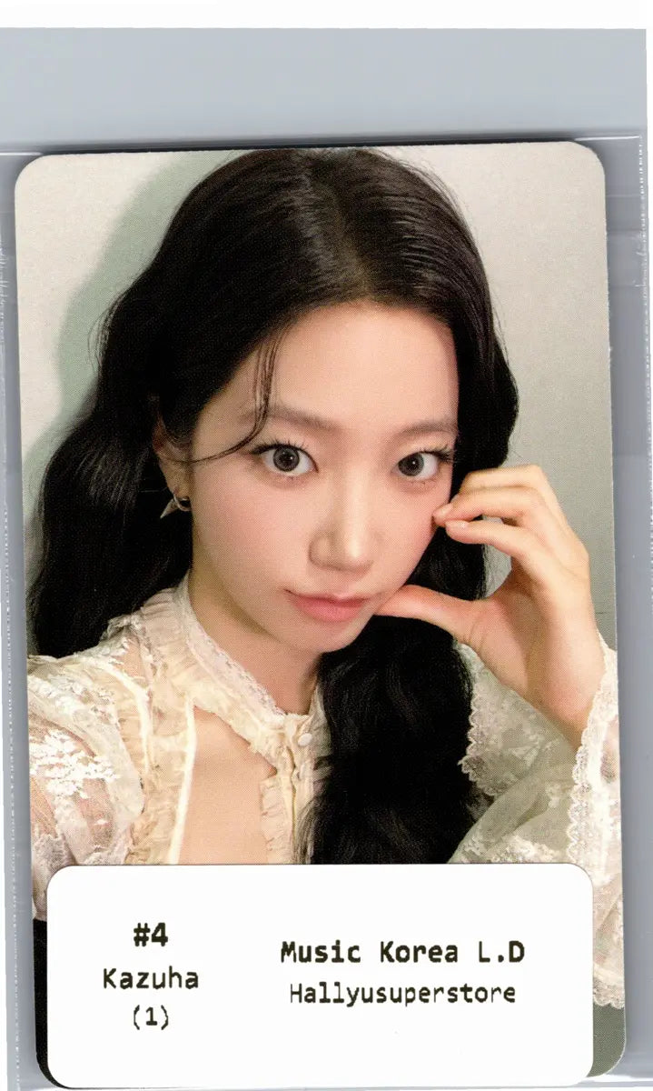 LE SSERAFIM "PUREFLOW" - Music Korea Lucky Draw Event Photocard Round2 [26.06.16]