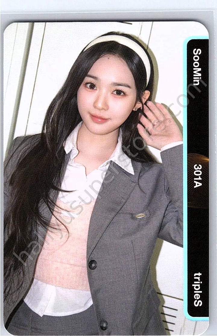 tripleS - Soomin - Beyond Beauty album photocard objekt music album (UNSCANNED)