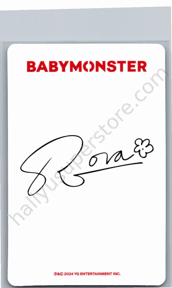 BABYMONSTER - Rora - BABYMONSTER - Rora - BABYMONS7ER Album yg tag