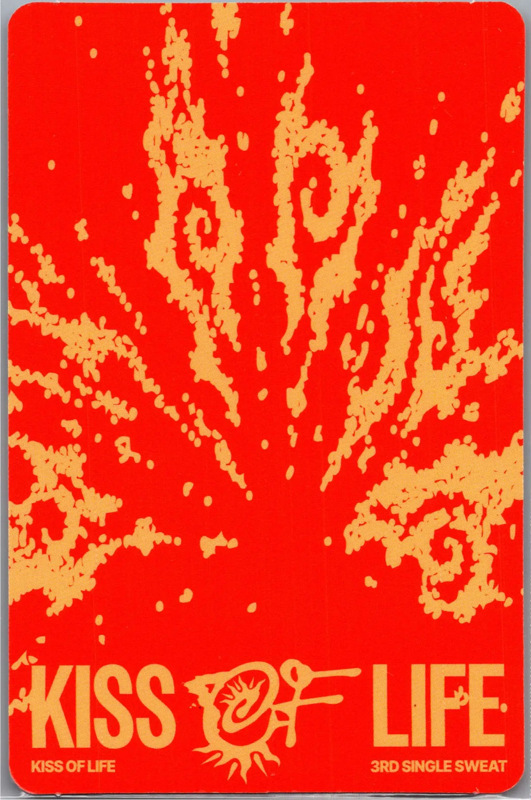 KISS OF LIFE "SWEAT" - Official Photocard (BURN, HEAT Ver.)