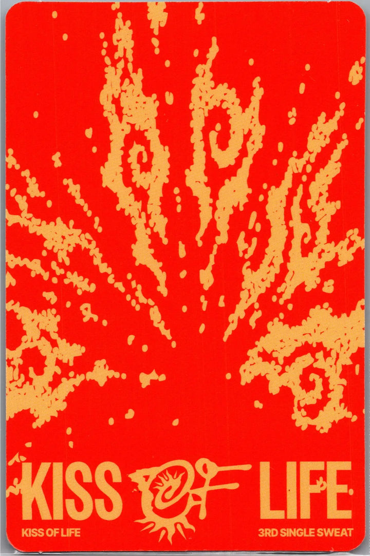 KISS OF LIFE "SWEAT" - Official Photocard (BURN, HEAT Ver.)