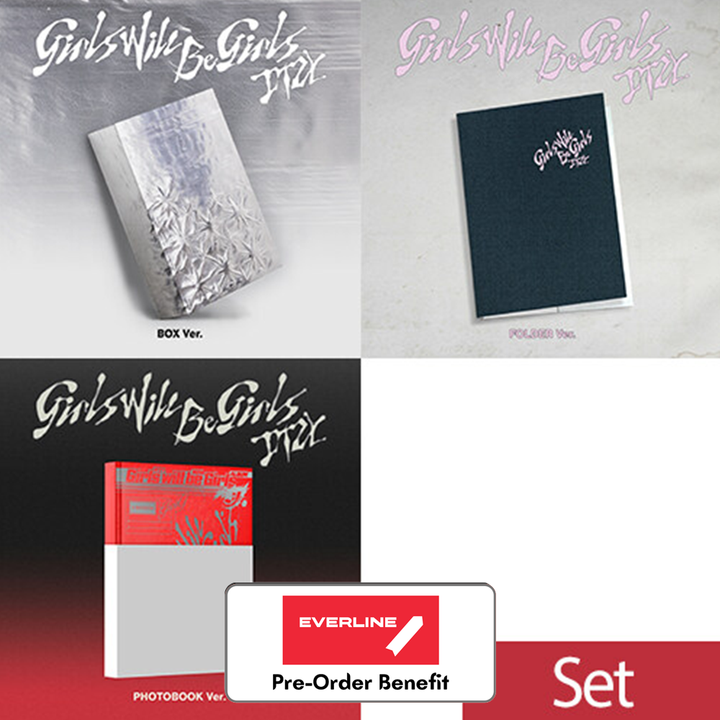 **[Pre-Order] ITZY - "Girls Will Be Girls" (Set ver.)