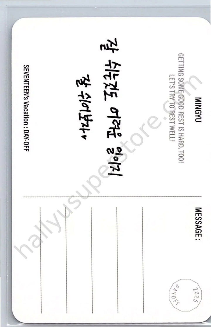 SEVENTEEN - Mingyu - 2025 Season&