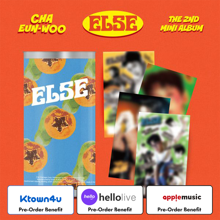** [Pre-Order] CHA EUN WOO (of ASTRO) - Mini 2nd "ELSE" (Choose ver.)(Kiwee Ver.)
