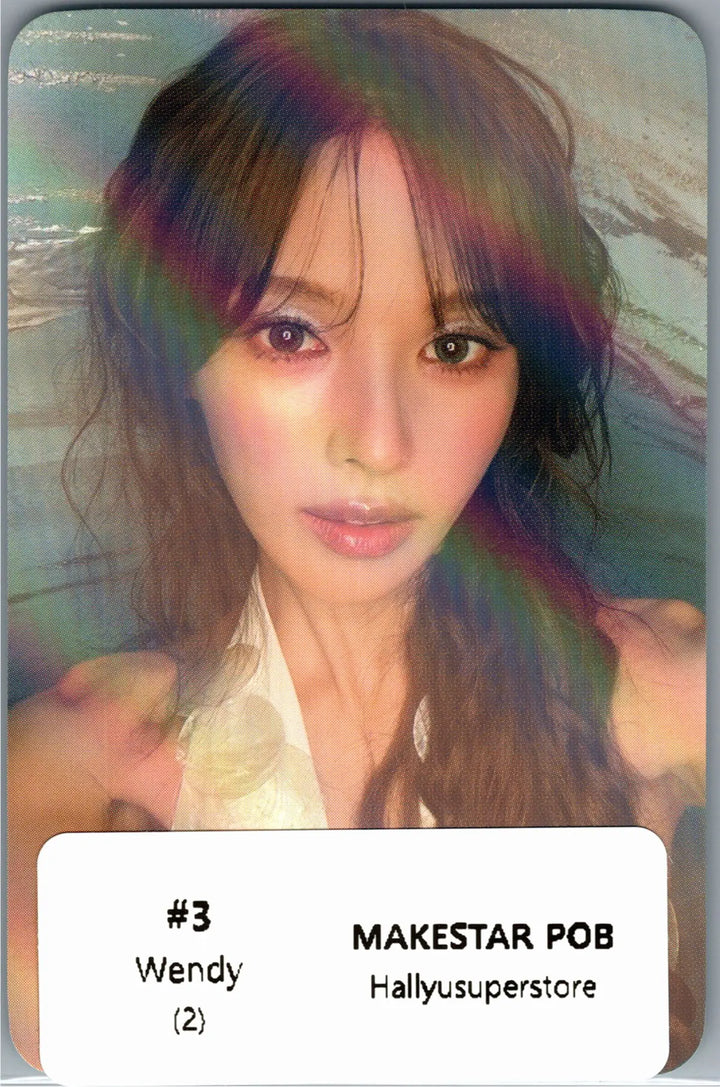 Red Velvet "Velvet Summer" - Makestar Pre-Order Benefit Hologram Photocard (Big Wave Ver.) [26.08.18]