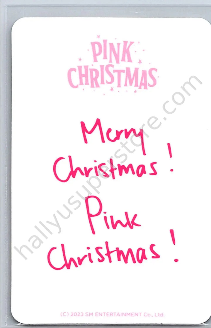 aespa - Giselle - Pink Christmas (All) 2023 version random pack trading card