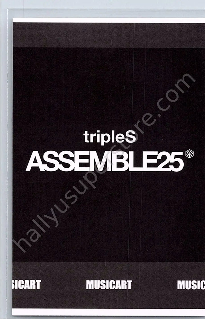 tripleS - Soomin - Assemble25  fansign polaroid
