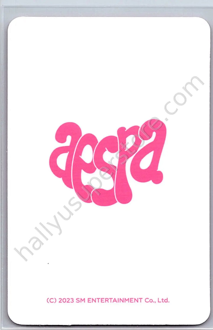 aespa - Giselle - Come To My Illusion A version concept version merch photocard pop-up store trading card