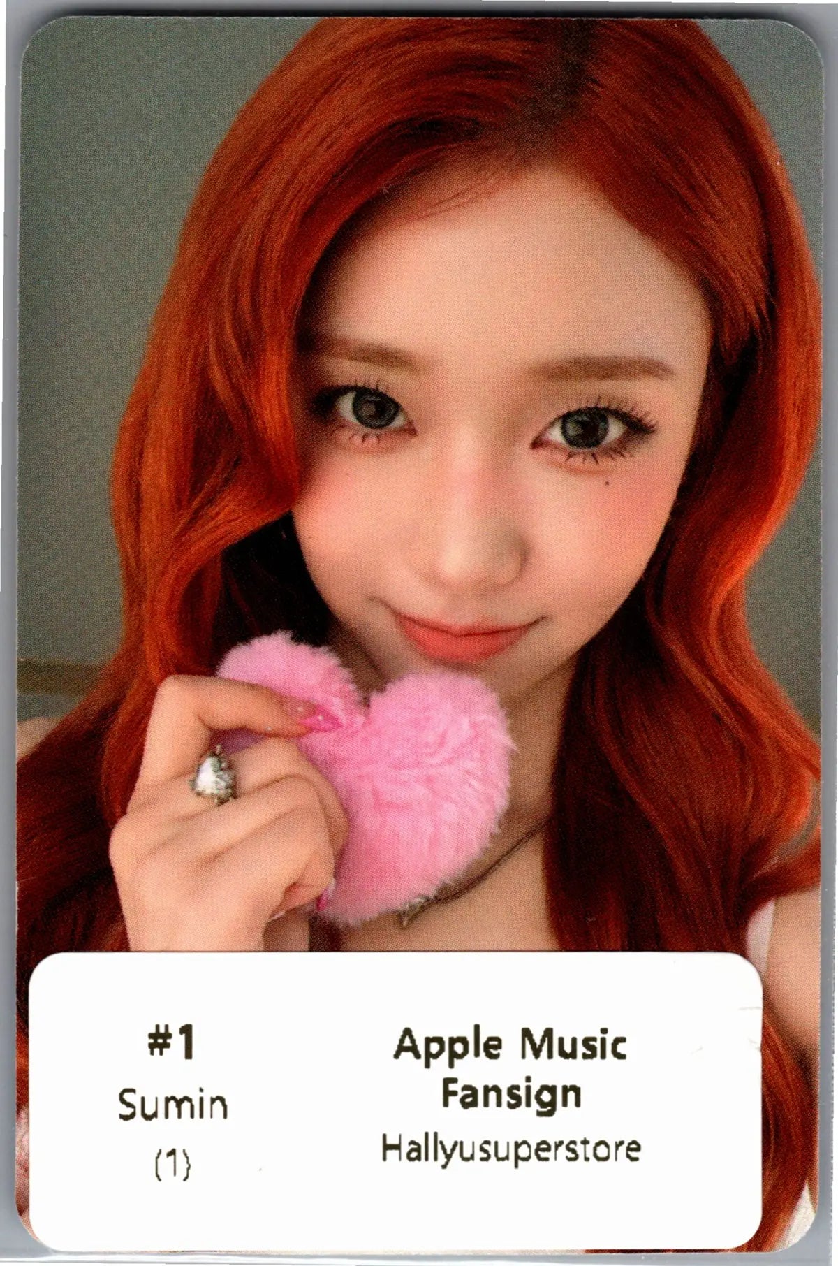 stayc アイサ トレカ apple music 当選　トレカ stayc アイサ トレカ apple music 当選 トレカ STAYC