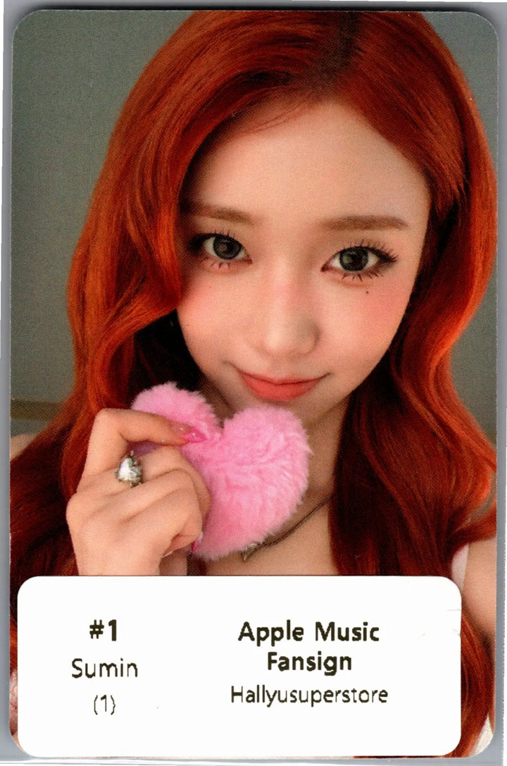 STAYC "2:LOVE" - Apple Music Fansign Event Photocard (PLAVE Ver.) [26.07.24]