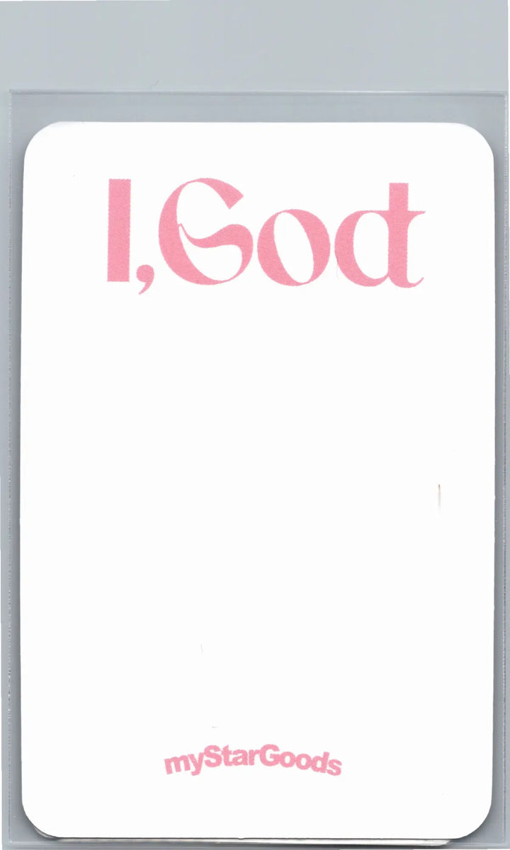 XLOV "I,God"- MyStarGoods Fansign Event Photocard R4 [26.07.07]