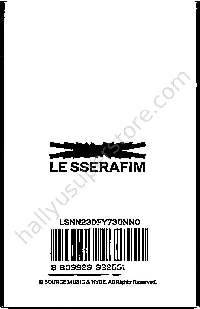 LE SSERAFIM - Kim Chaewon - UNFORGIVEN