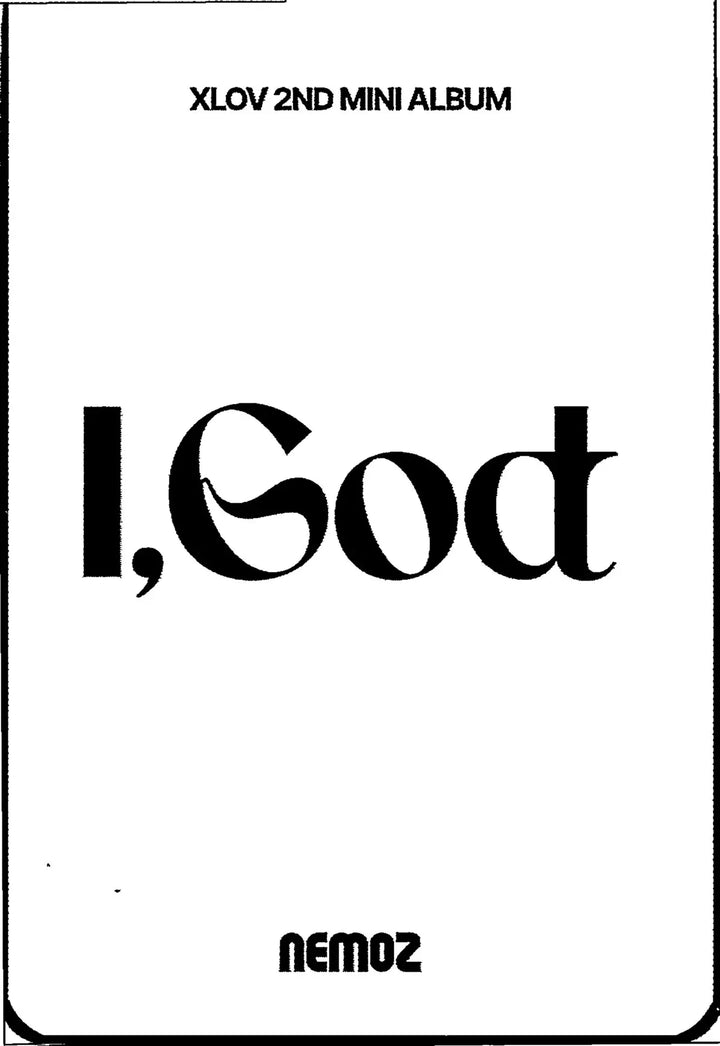 XLOV "I,God" - NEMOZ Lucky Draw Event Photocard R3 [26.08.18]