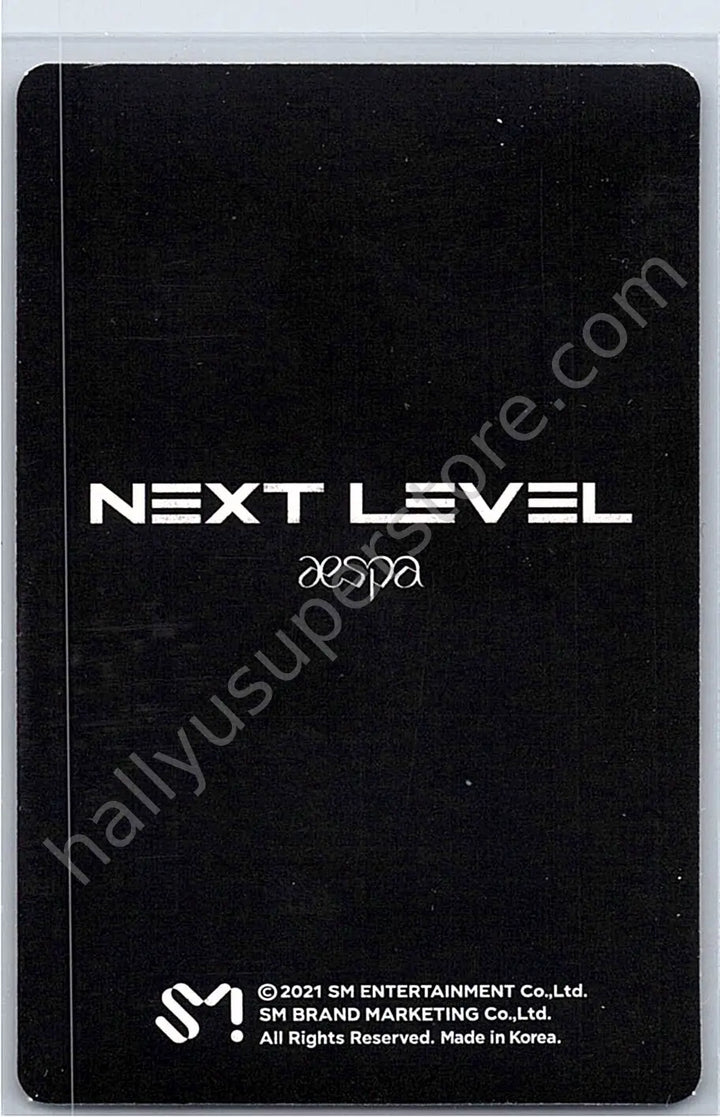 aespa - Ningning - Next Level magnet merch photocard