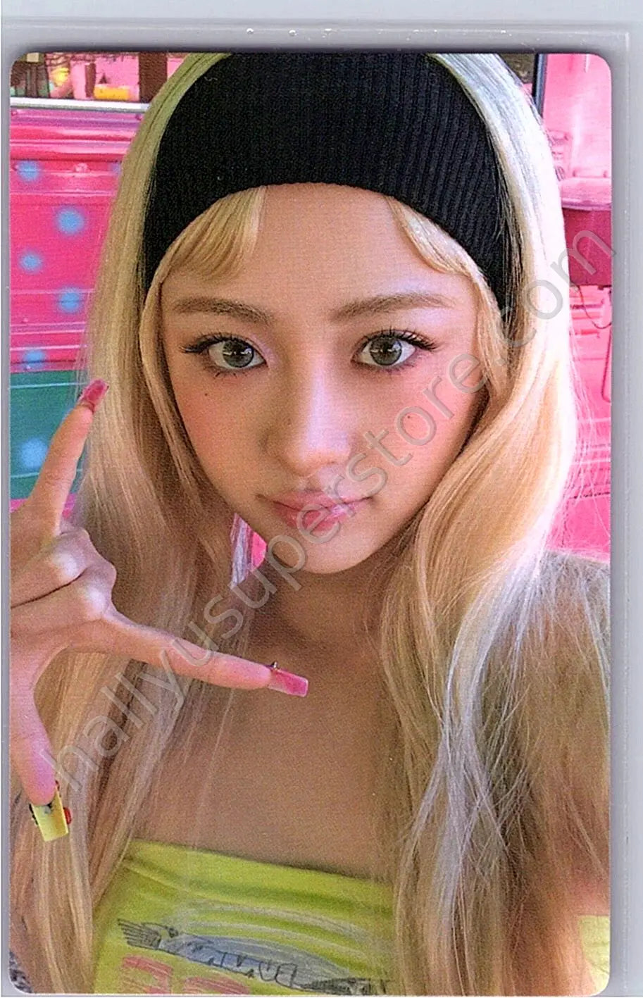 LE SSERAFIM - Huh Yunjin - DIFFERENT album photocard photocard set photocard version