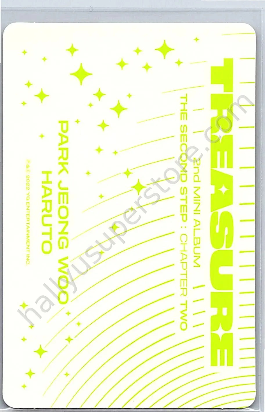 TREASURE - Unit - THE SECOND STEP : CHAPTER TWO first press only photobook version