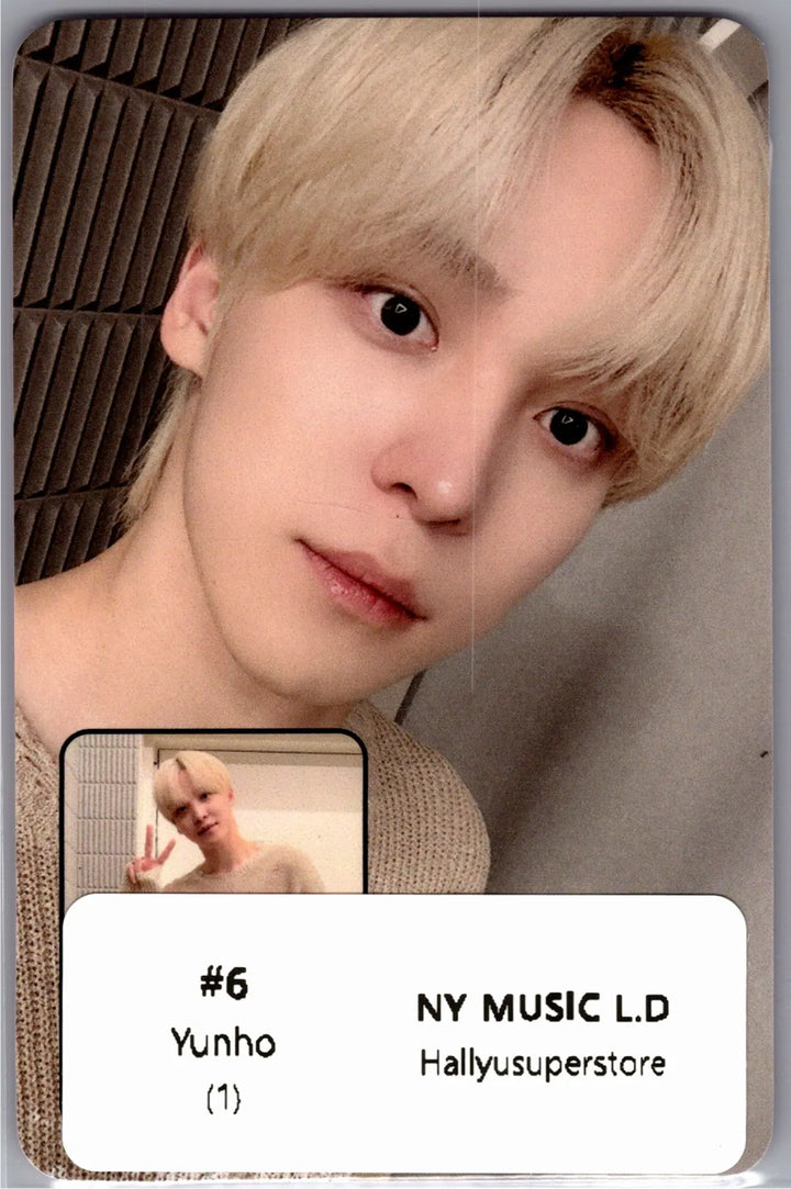 ATEEZ "GOLDEN HOUR : Part.5" - NY MUSIC Lucky Draw Event Photocard [26.08.18]