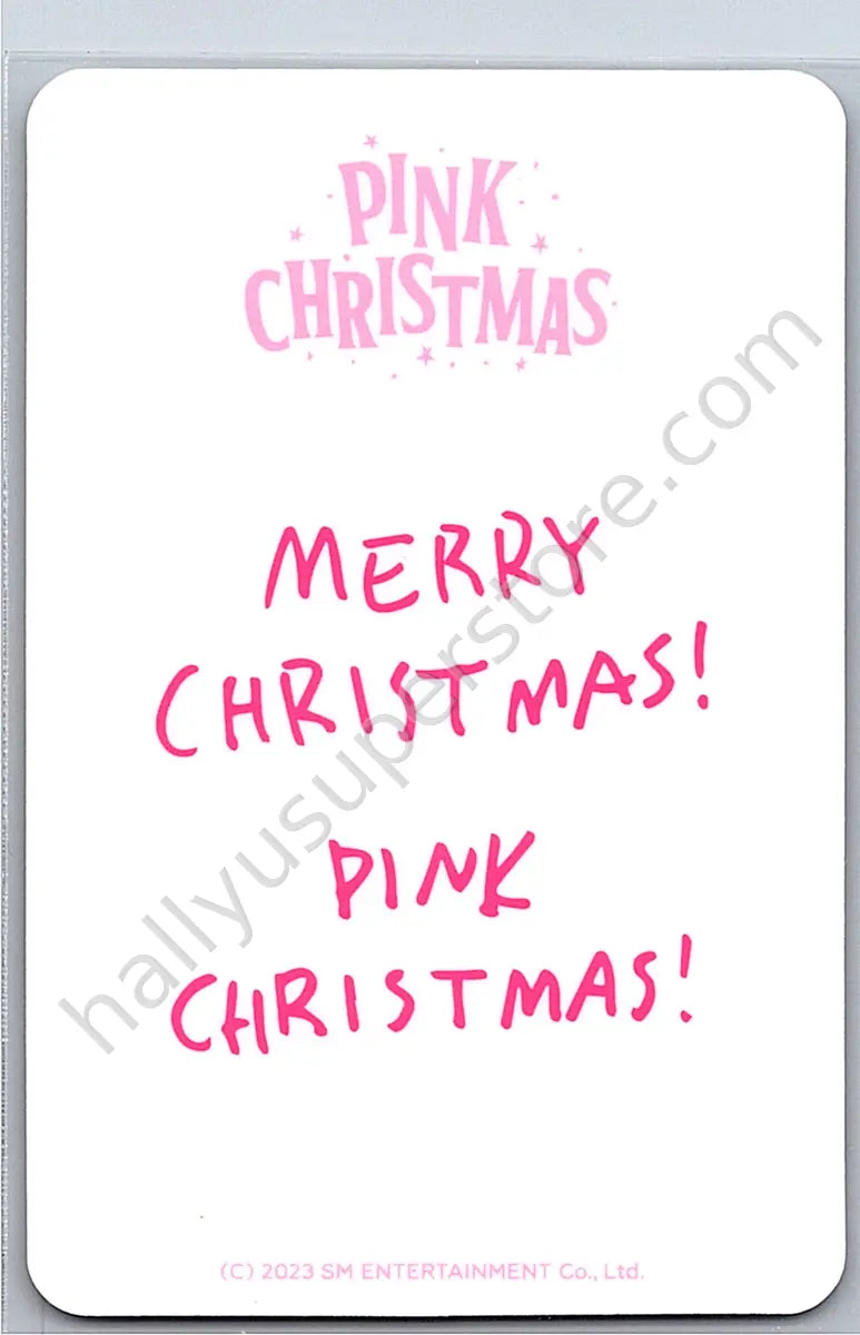 NCT - Haechan - Pink Christmas 2023