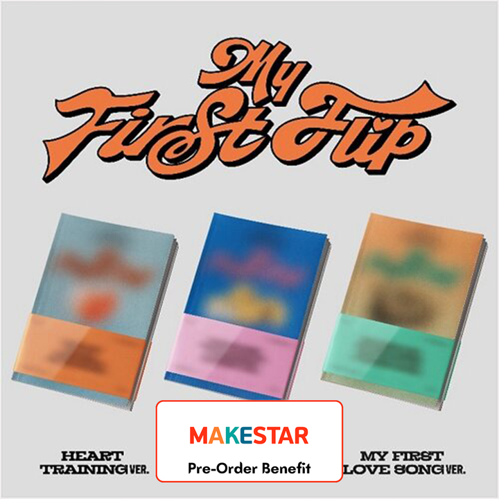**[Pre-Order] KickFlip -  3rd Minialbum "My First Flip" + Pre-Order Benefit (Choose Ver.) [Standard ver.]