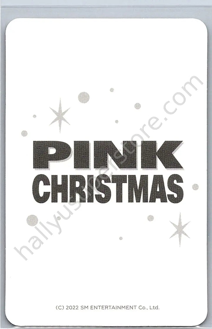aespa - Karina - Pink Christmas (All) 2022 version trading card