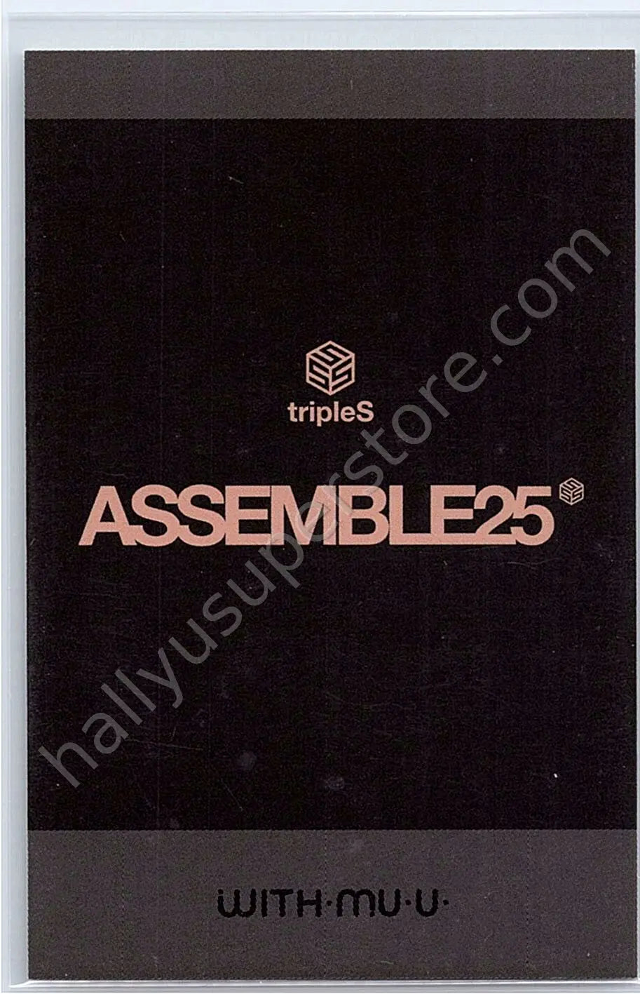 tripleS - Sullin - Assemble25 fansign polaroid round 4 withmuu