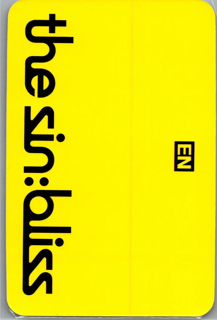 ENHYPEN "THE SIN : BLISS" - Olive Young Lucky Draw Event Photocard [26.08.24]