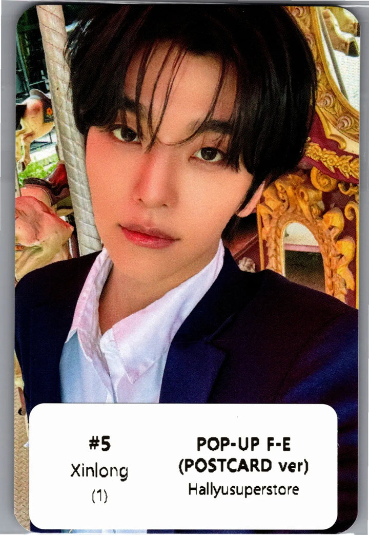 ALPHA DRIVE ONE "UNBREAKABLE : 少年BEAST" - POP-UP Store Mnet Plus Merch Fansign Event Photocard [26.08.26]