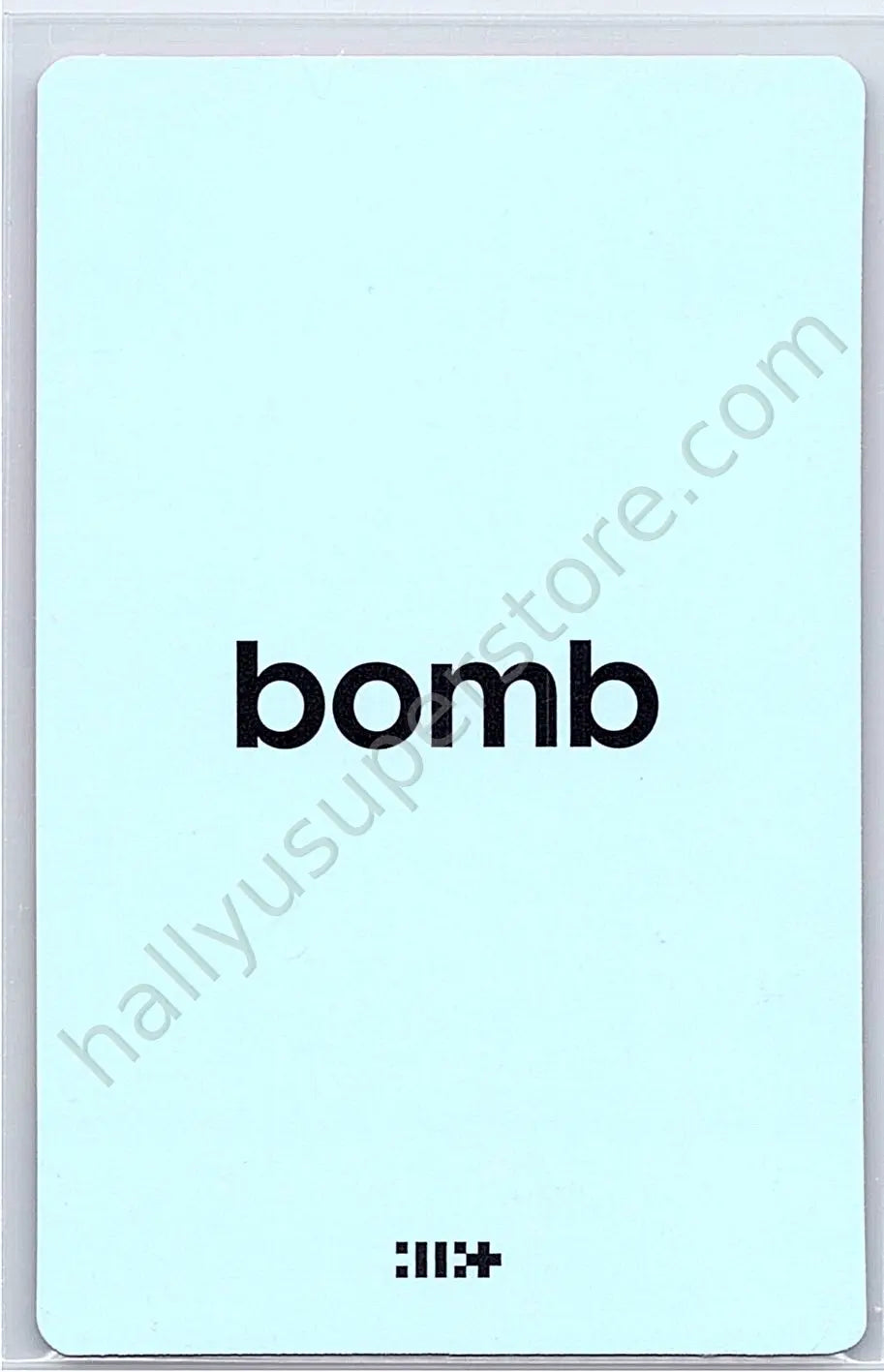 ILLIT - Minju - bomb A version album photocard magic bomb version