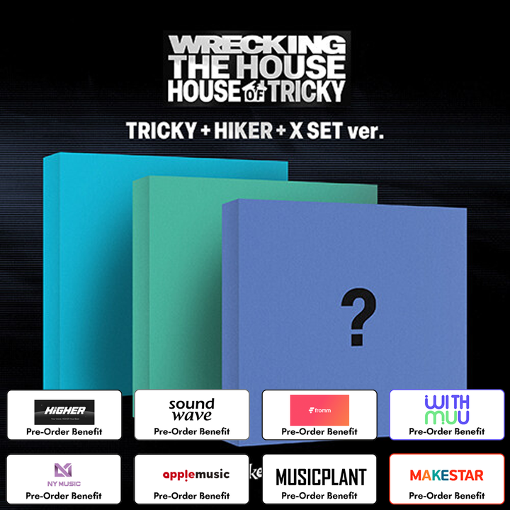 **[Pre-Order] Xikers- Mini 6th HOUSE OF TRICKY : WRECKING THE HOUSE (X+HIKER+TRICKY ver.)+Pre-Order Benefit